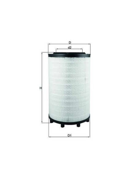 Lx3582 - Scania R500 Dc16.04 - Mann C31017 Wap119