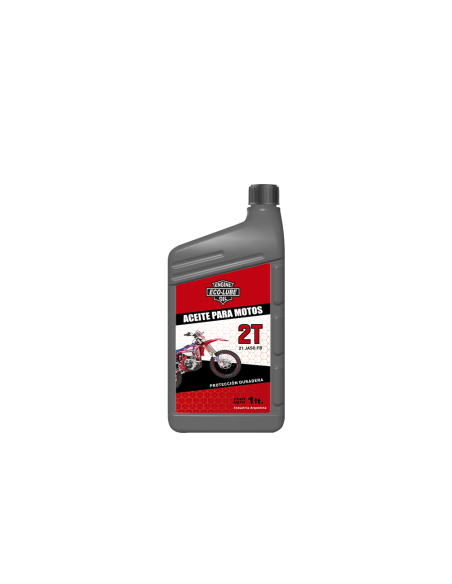 Aceite Para Moto 2t X 1lt Ecolube