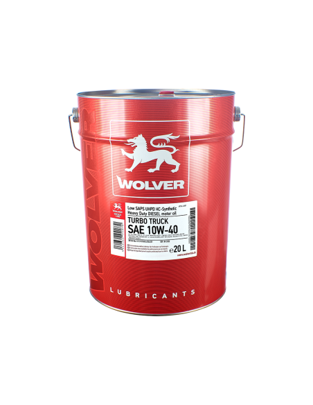 Wolver Turbo Truck Sae 10w40 X20lt