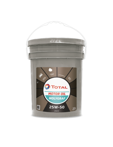 Molygraf 25w50 X20lt