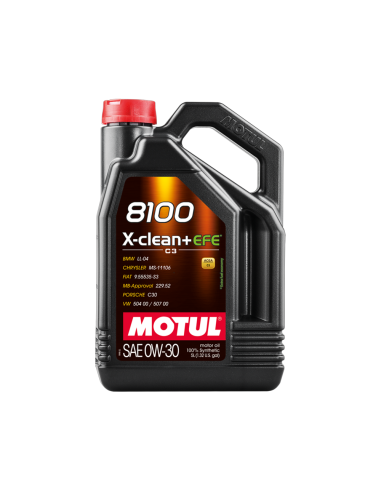 Motul 8100 X-clean Efe 0w30 X5lt
