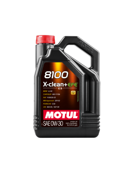 Motul 8100 X-clean Efe 0w30 X5lt