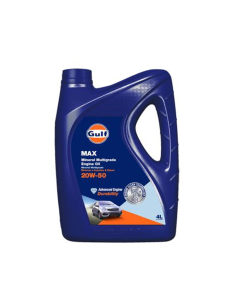 Gulf Max 20w50 X 4 Lt