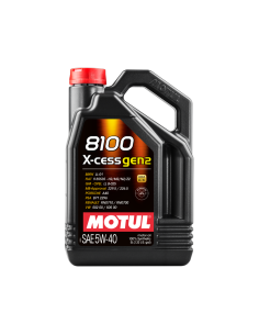 Motul 8100 X-cess Gen 2 5w40 X5lt