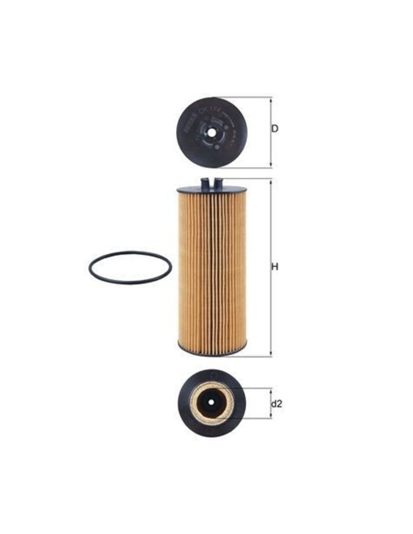 Ox174d Mercedes Benz / Axor 04- / Attego 04 - Ch9389 Hu945/2x Woe450