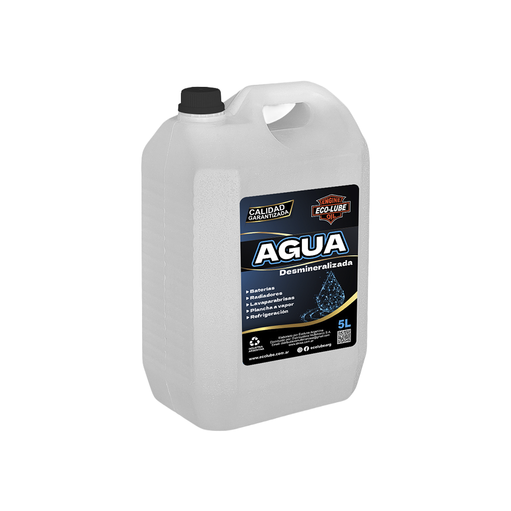 AGUA DESMINERALIZADA X5LT (X UNIDAD) AGUA DESMINERALIZADA X5LT (X UNIDAD) - Image 1