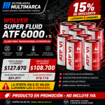 PROMO N87 WOLVER SUPER FLUID ATF 6000 X1LT (6UN)