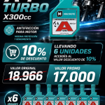 PROMO N89 A4 TURBO X 300CC (6UN)