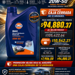 PROMO N96 GULF MAX 20W50 X1LT (12UN)