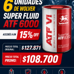 PROMO N103 WOLVER SUPER FLUID ATF 6000 X1LT (6UN)
