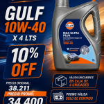 PROMO N102 GULF MAX 10W40 X4 LTS (4UN)